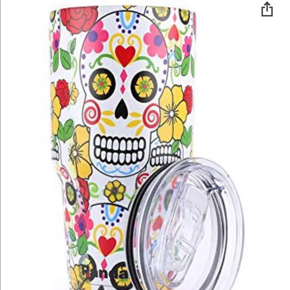 Sugar skulls tumbler